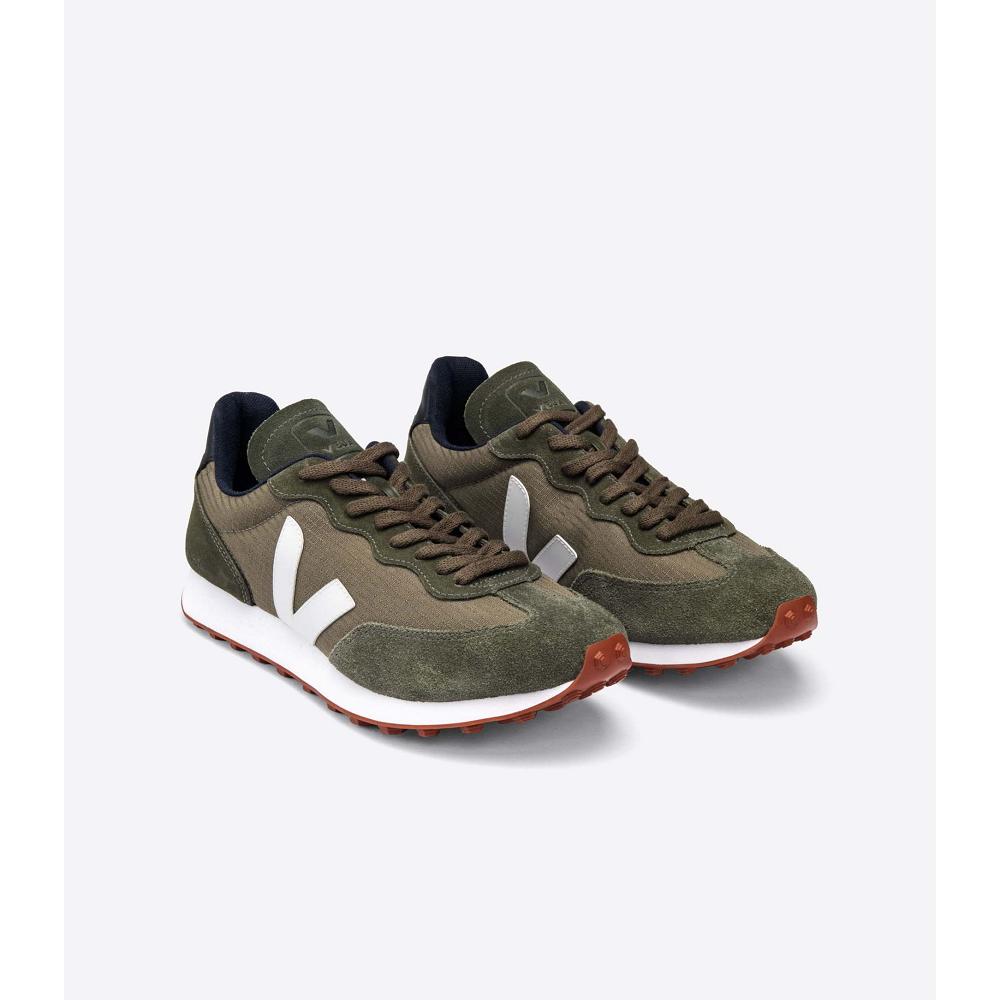 Olive Men's Veja RIO BRANCO RIPSTOP Running Shoes | AU 165RVD